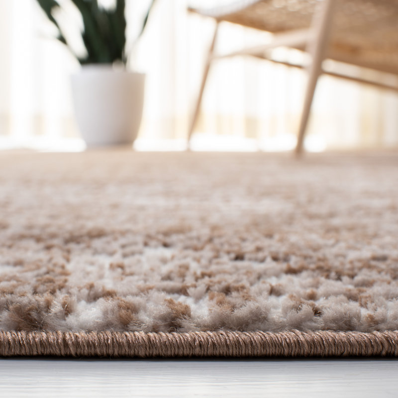 Tapis brun / ivoire Harriman, Rectangle 8 pi x 10 pi