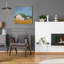 Art mural en verre épique «Homestead Barn 7» par Carol Young, 24 po x 24 po-708940397