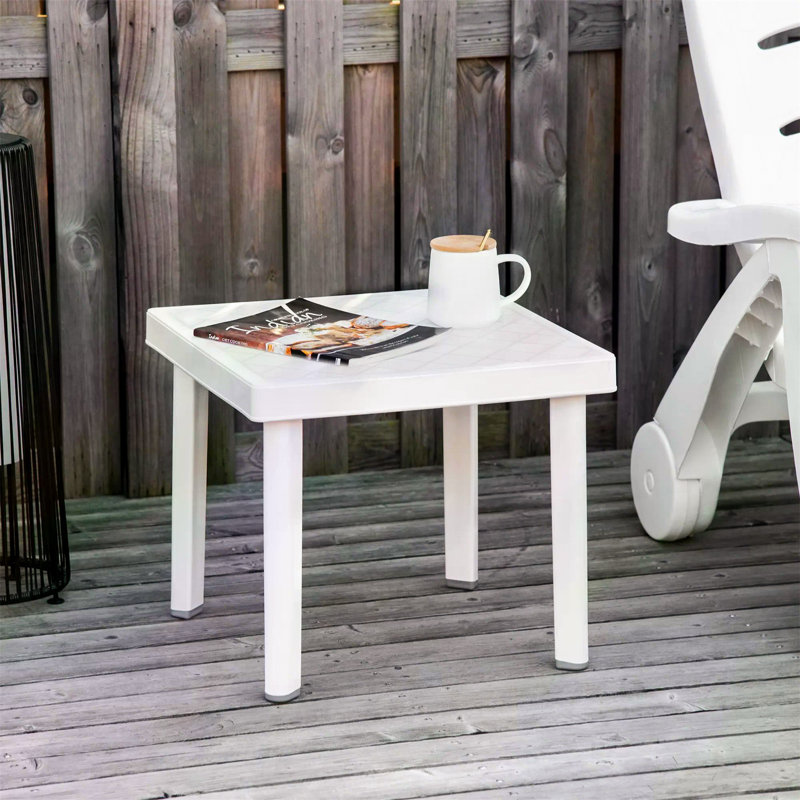 Rayvaughn Square Outdoor Side Table , 46cm cm W 46cm cm D