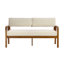 Ensemble de canapé d'extérieur 2 pièces avec coussins et table basse, pour jardin, cour arrière, porche-129517605