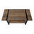 Coffee Table, Accent, Cocktail, Rectangular, 48"L,Metal