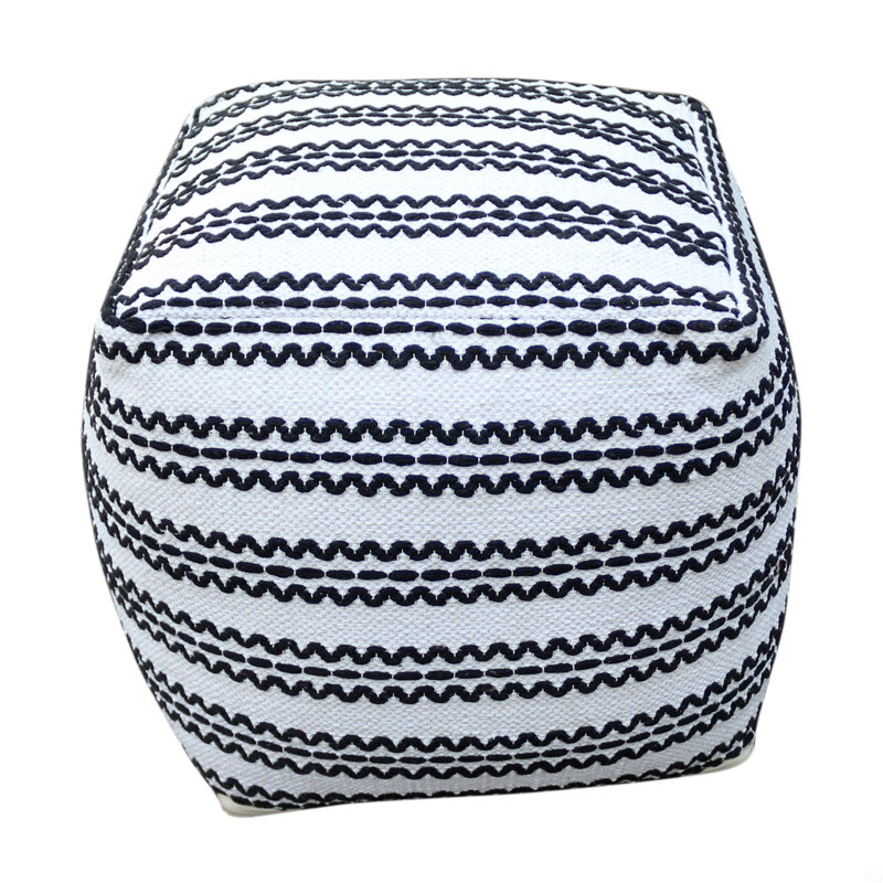Handcrafted Fabric Pouf