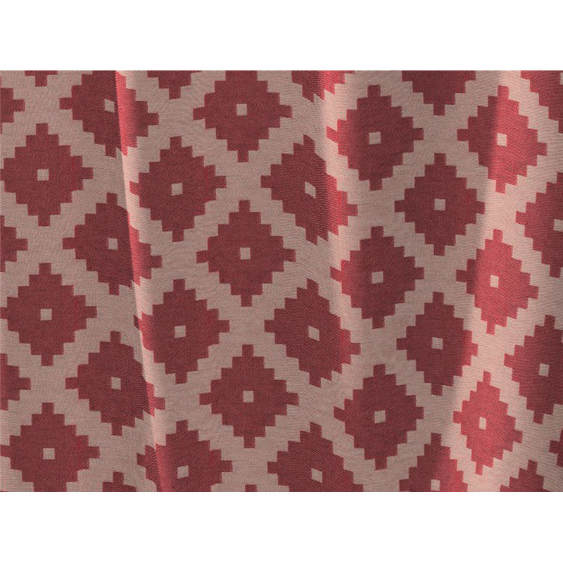 Esteban Room Darkening Curtain Pair, Red, 145cm Width x 245cm Drop