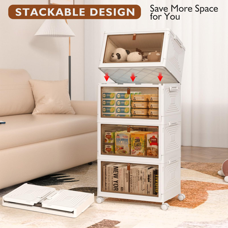 Ebern Designs Plastic Decorative Bin