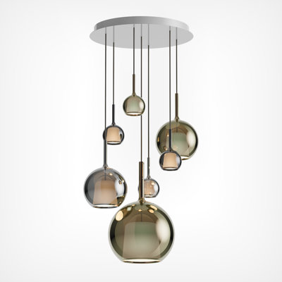 Glo Round Chandelier Pendants
