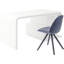 White Club Desk Snake 150x70cm