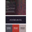 Laine tissée à la machine abstraite et polyester rouge/noir Tapis décoratif-727623045