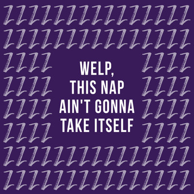 Nap Take Itself - Wrapped Canvas Print