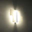 Massimo Steel Flush Mounted Sconce-100557671