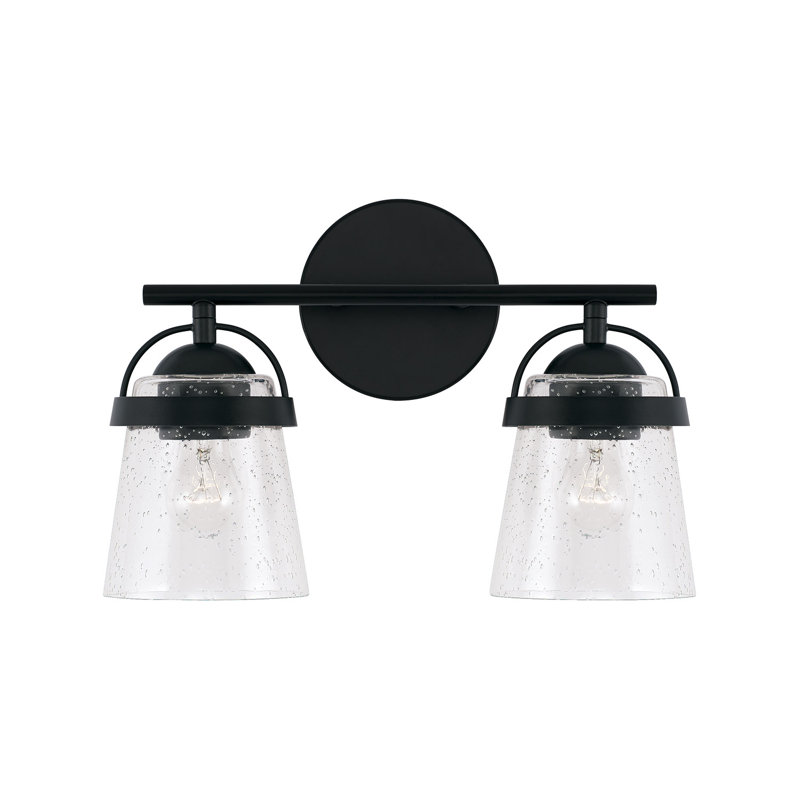 Lenhart 2 - Light Dimmable Vanity Light, Matte Black
