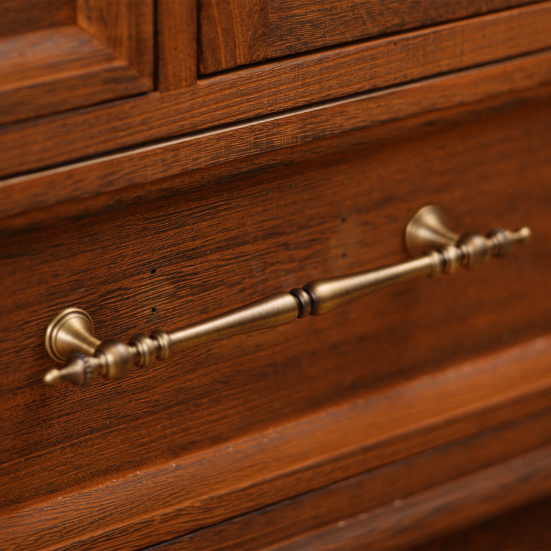6-3/10" Center to Center Bar Pull Multipack, Antique Brass