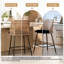 Upholstered Chenille Bar Stool-189047527