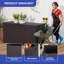 80 Gallon Outdoor Storage Box with Bench Seat Lockable & Weather Resistant-109048591-109048596