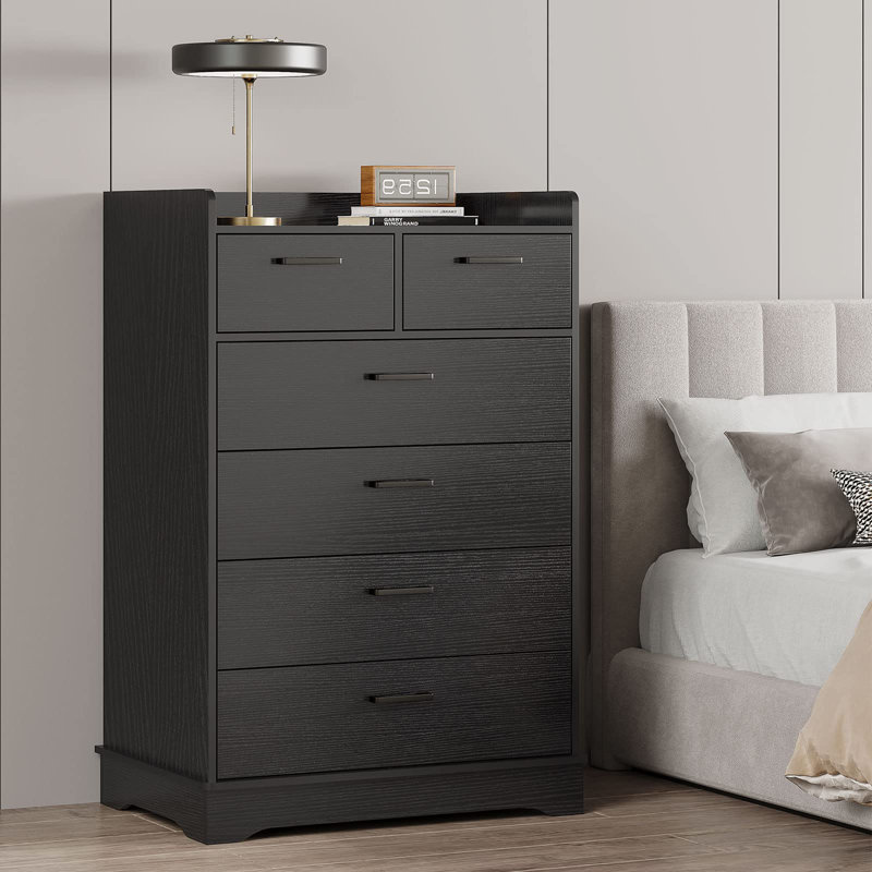 Commode 6 tiroirs Amijan Fairview