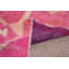 Tapis Boho, tapis en laine rose, tapis de couloir 2,9 x 9,1 pi, tapis rétro, tapis de luxe, tapis turc, tapis Oushak