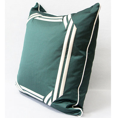 Embroidered Throw Pillow