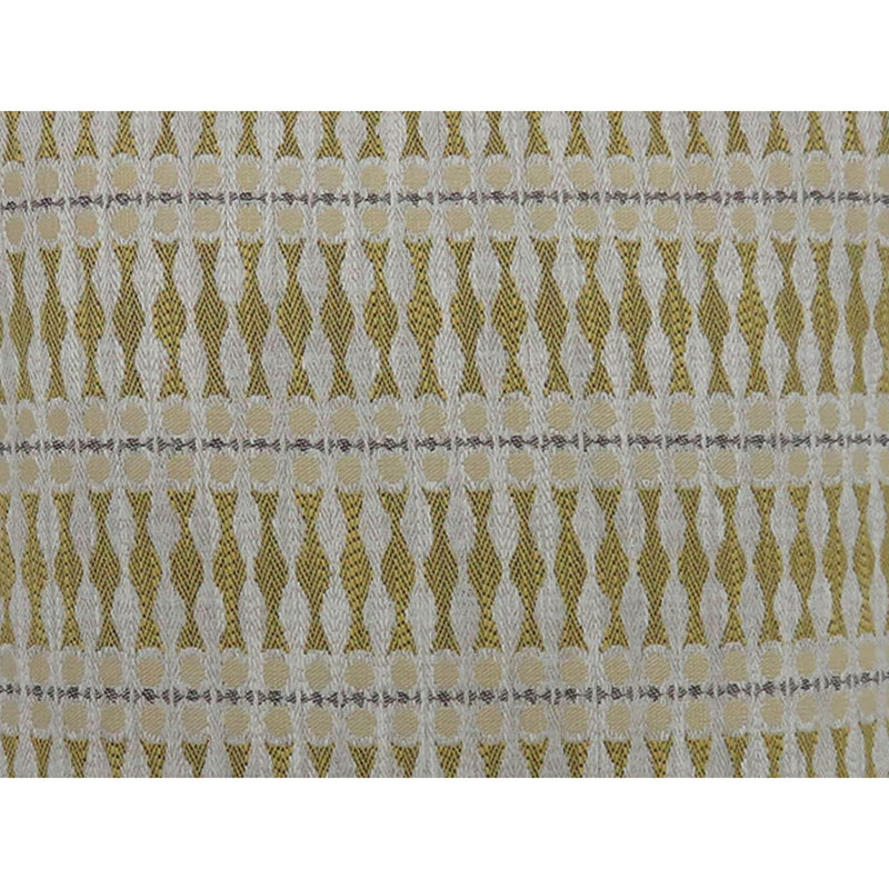 Housse et insert de coussin carré bohémien, H 22 po x l 22 po, Jaune
