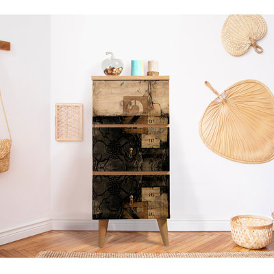 Commode 3 tiroirs l 16,54 po Deuxville