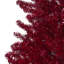Arbre de Noël artificiel 4,5 'Tinsel Red