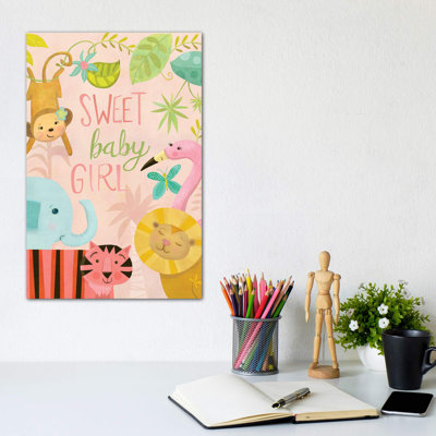 «Jungle Baby I» par Laura Watson - impression d'art graphique
