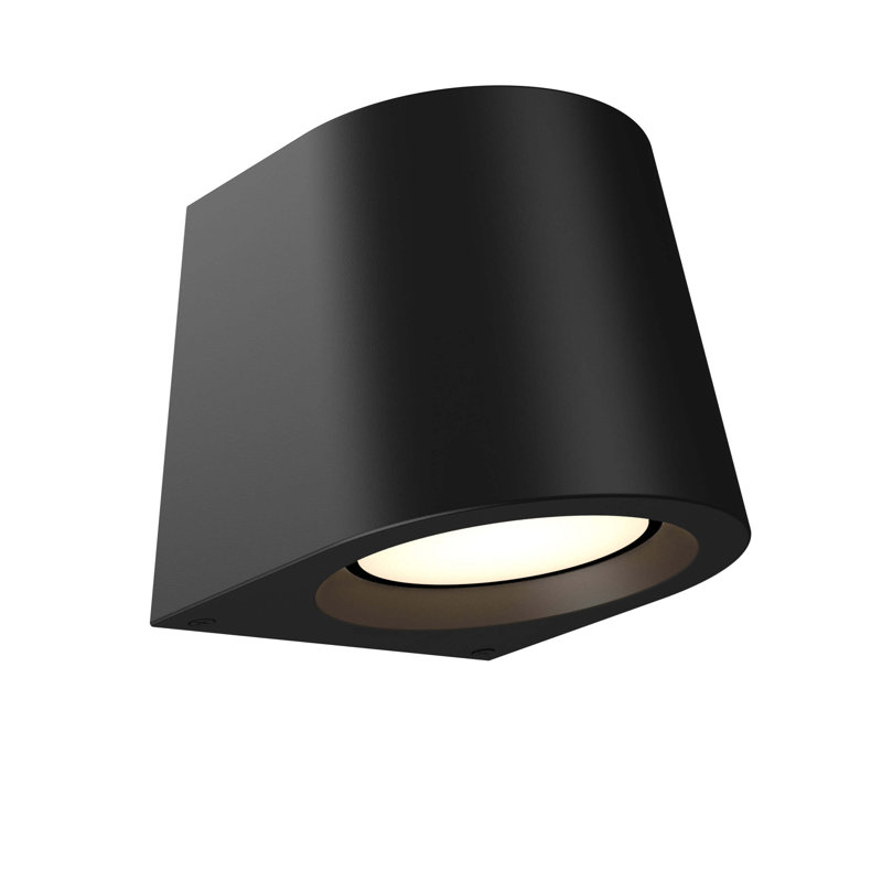 Shield Outdoor Dark Sky Wall Sconce, 7" H x 6.79" W x 6.69" D