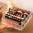 Kampff Acrylic 8 Compartment Makeup Organizer