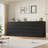 Kardos 39.3"W Modern Solid Wood Combo Dresser with 5 Drawers & Cabinet, Medium Wood Finish-1369504272