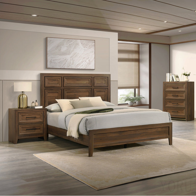 Commode contemporaine à 4 tiroirs 1pc