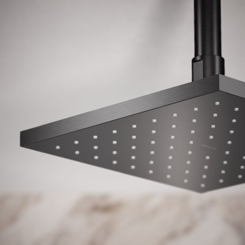 Contemporary Square 8 In. Single-Function Rainhead 2.5 GPM