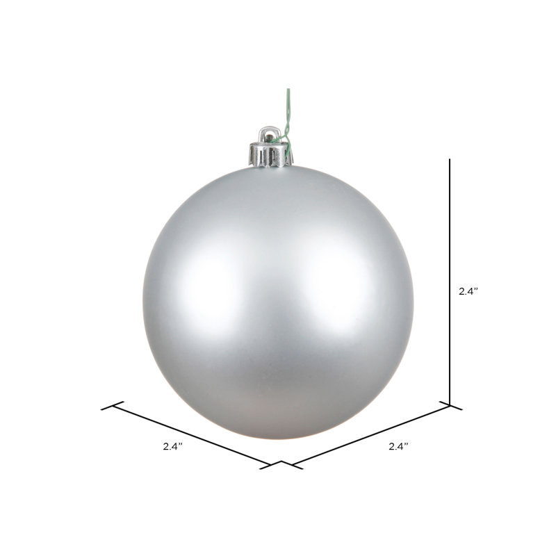 Décoration de boule décorative des Fêtes, Argent