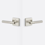 Aspra Square Passage Rosette, Straight Knurled Grip