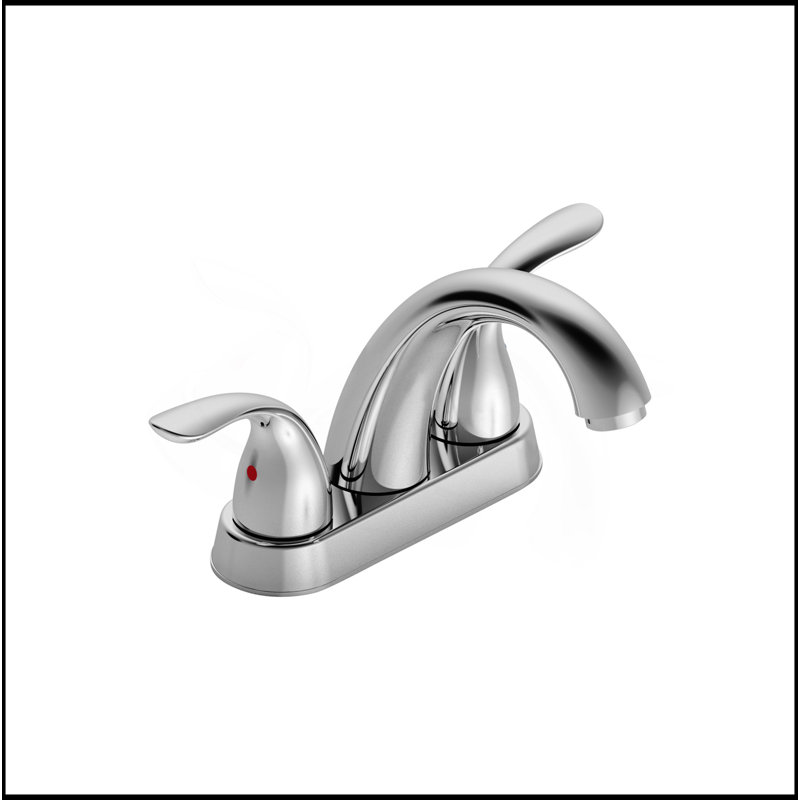Bothwa Home 5.45" CUPC Certified 2-Handle Bathroom Sink Faucet (Chrome Finish), Chrome