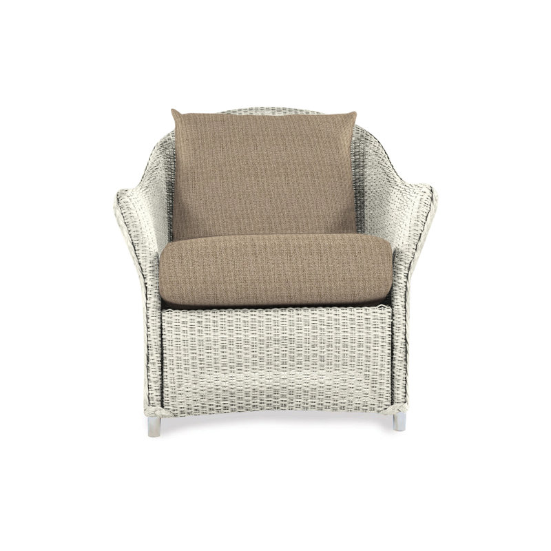 Weekend Retreat Outdoor Lounge Chair, Linen, Demo Oatmeal