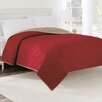 Red coverlet