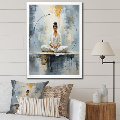 " Yoga Serene Zen Pastel III "