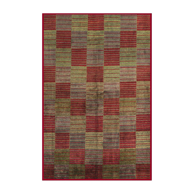 Abstract Indoor Rug, Rectangle 8' x 12'