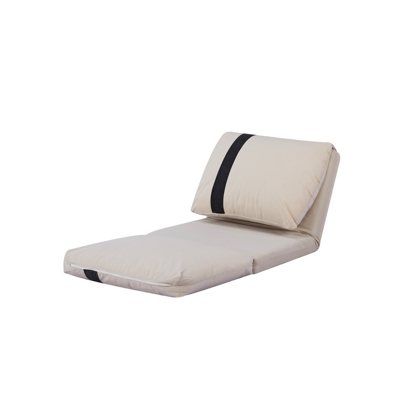 Lit beige, 5 pliables, 6 angles réglables, espace pour dortoir avec 6 lits réglables, velours acarien, poignées portables