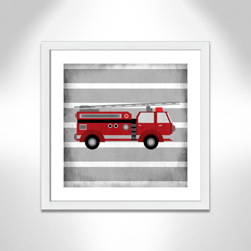 Adhésif décoratif en rouge 1 pi, H 22,5 po x l 22,5 po x P 0,6 po, Encadré plat blanc
