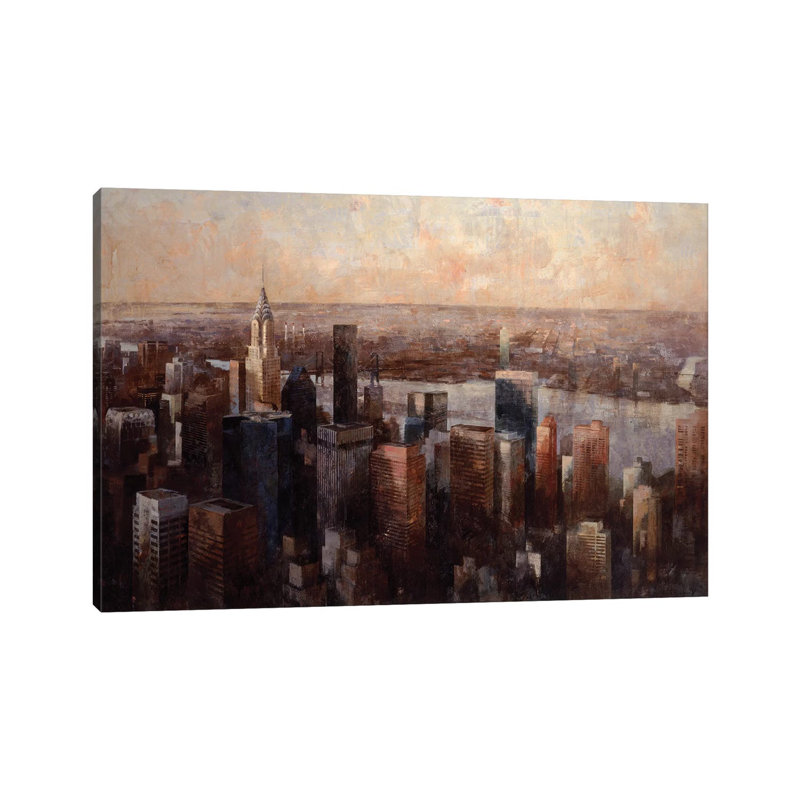 Meet Me At… by Marti Bofarull - Wrapped Canvas Gallery-Wrapped Canvas Giclée, 20.32 cm H x 30.48 cm W