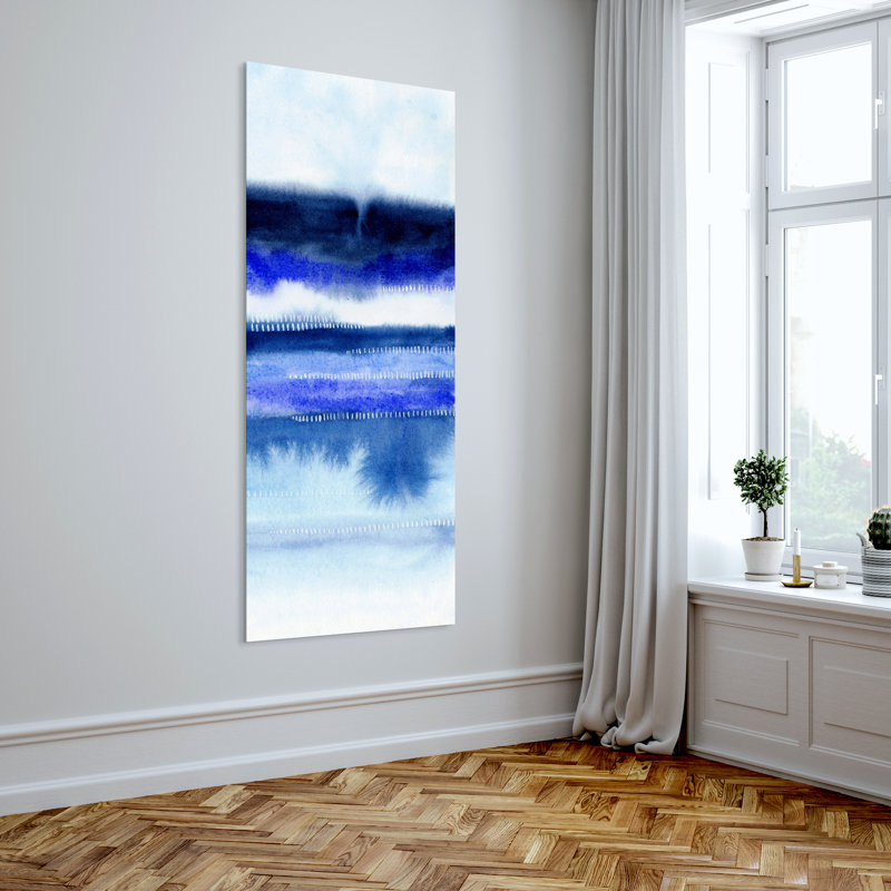 « shorebreak abstract b », impression sur verre