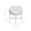 Repose-pieds standard en velours 19 po Hadiqa-544022307