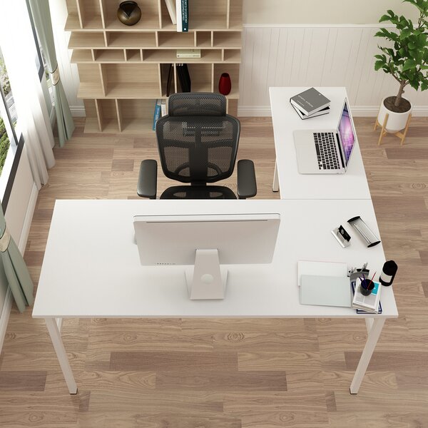 Inbox Zero Reversible L-Shape Desk & Reviews | Wayfair