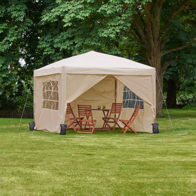  3m x 3m Metal Pop-up Gazebo