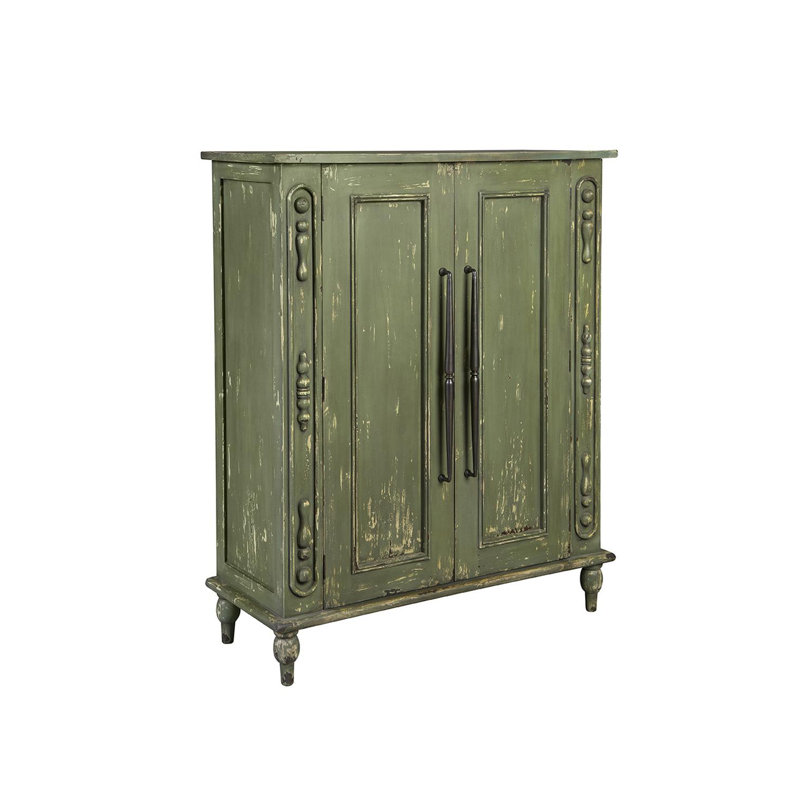 Solid Wood Accent Cabinet