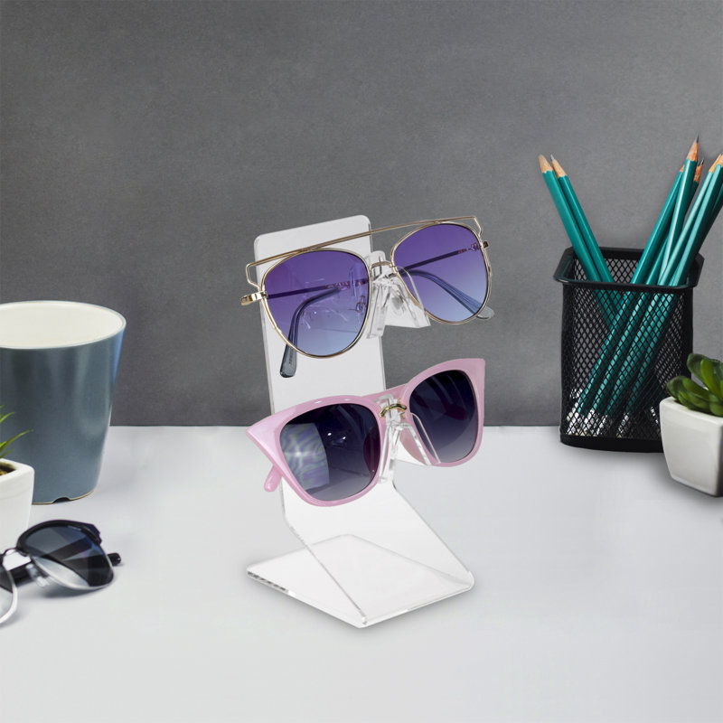 Acrylic Eyeglasses Frame Stand Sunglasses Rack