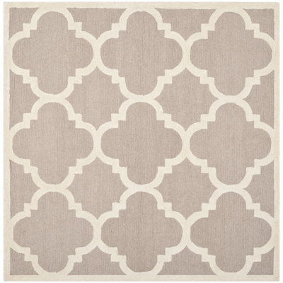 Cannen Hand Tufted Wool Geometric Rug
