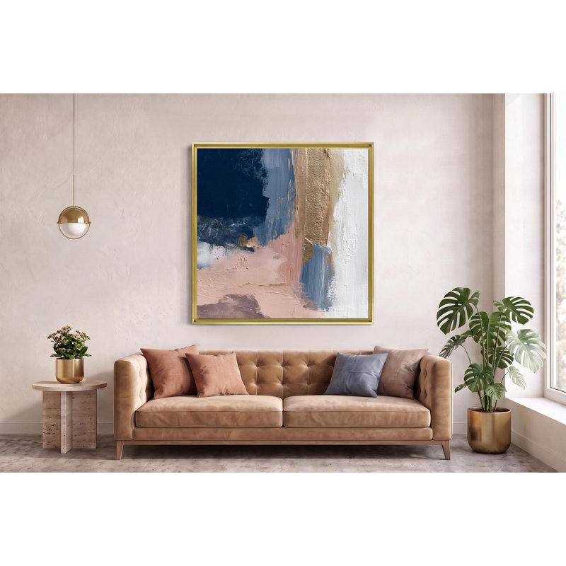 Gilded Current, 20" H x 20" W
