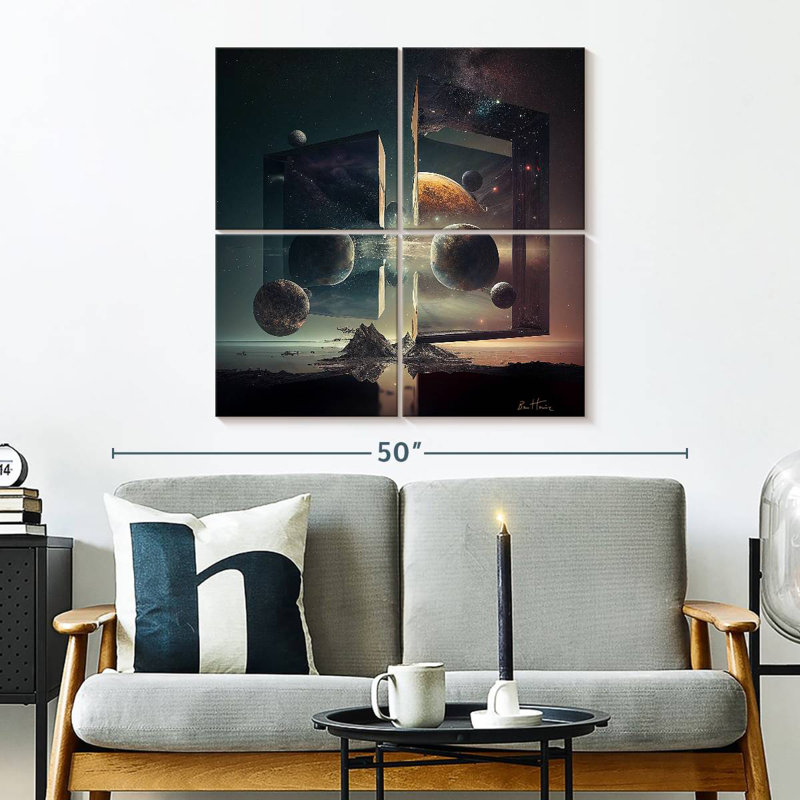 Kelan Multiverses, 32" H x 32" W