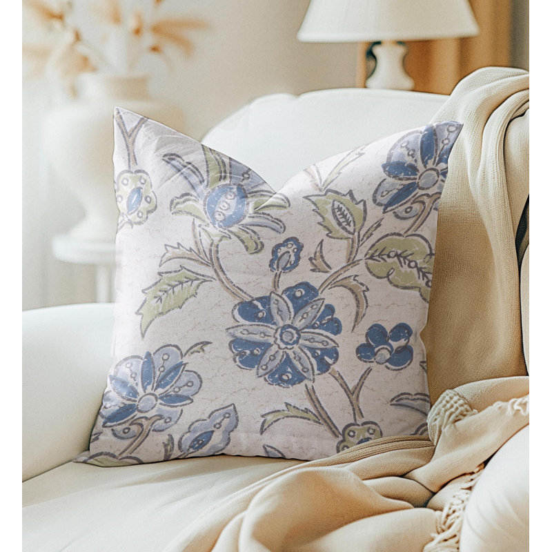 Housse de coussin Denim, Carré 21 po