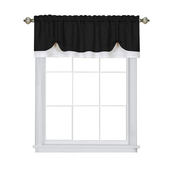 Red Barrel Studio® Mackenzie Tailored 58'' W Window Valance & Reviews ...